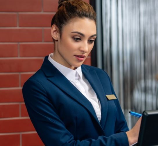 Hotel Front Desk Uniforms