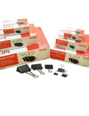Binder Clips That Make Your Desk Look More Organized